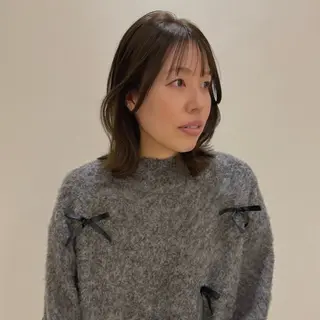 ミディアム パーマ ボブレイヤー/韓国 ボブ/タイラユリ🍋のヘアスタイル