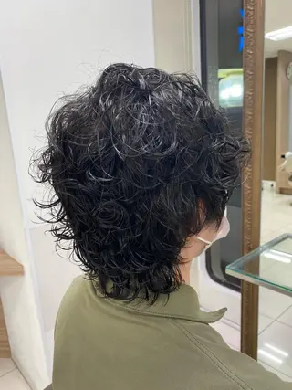 ミディアム パーマ メンズ an池袋本店所属・🌷吉野ひかり🌷 カットモデル募集✂️のヘアスタイル
