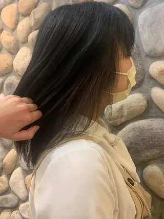 カラー 小沼采唯👧🏼 海好きオヌちゃんのヘアスタイル