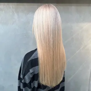 ロング ❤️‍🔥シールエク ＋カラー京❤️‍🔥のヘアスタイル