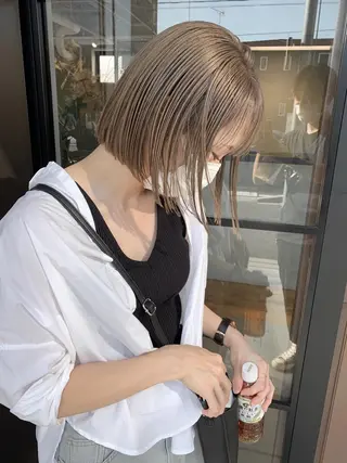 ショート カラー yuga/ パーマのヘアスタイル