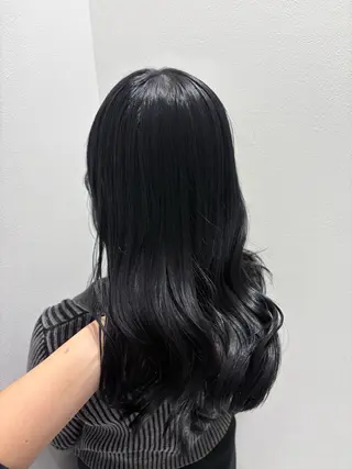 ロング カラー 🤍ྀི透ける寒色 Cocoa🤍ྀིのヘアスタイル