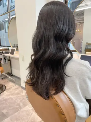 ロング カラー riru/髪質改善/ 透明感カラーのヘアスタイル