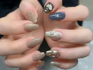 ネイル Protea きぬがわ らむのネイルデザイン