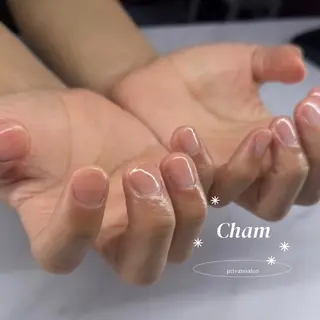 ショート Cham所属・Cham Haruのネイルデザイン