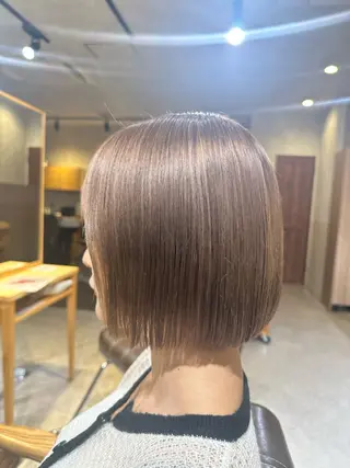 ショート カラー 🦋艶モテカラー/ヘ アセット🦋YURIのヘアスタイル