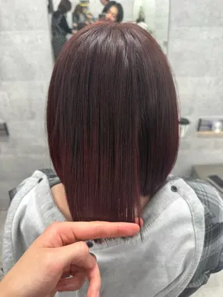 ショート カラー NOOS omotesando所属・お悩み改善あなたの" You"💚❤️💛のヘアスタイル