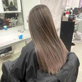 ロング カラー ヘアアレンジ 🎗秋山勇 /三宮指名No.1のヘアスタイル