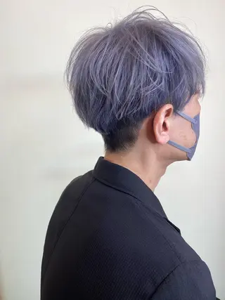 カラー メンズ ✴︎ヒラガカナ✴︎ ECLAT HAIRのヘアスタイル