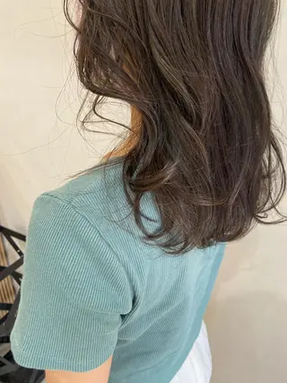 セミロング ボブ/透明感カラー 🧸YUI❤️のヘアスタイル