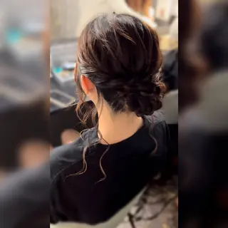 ヘアアレンジ ヘアアレンジ/ カラー/hazukiのヘアスタイル