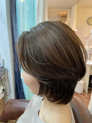 ショート 🌈elua yukaのヘアスタイル