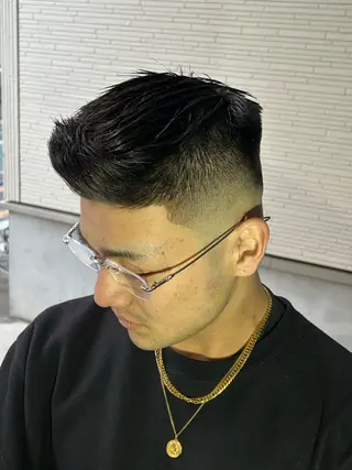 ショート メンズ 佐藤 陽向のヘアスタイル