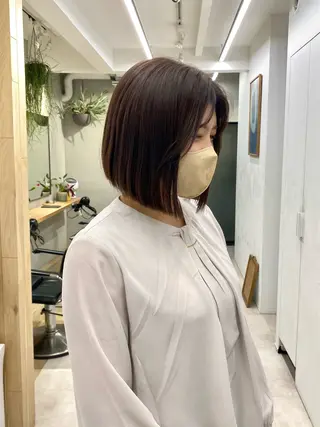 ミディアム noa/ 渋谷のヘアスタイル