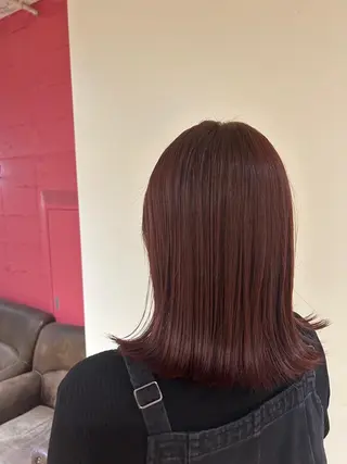 ミディアム カラー ☁️透明感カラー☁️ Reikaのヘアスタイル