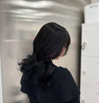 カラー 🤍レイヤー/顔周り 暖色hirari🤍のヘアスタイル