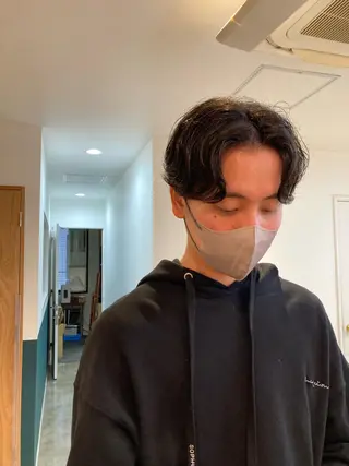 メンズ 高山 鳳成のヘアスタイル