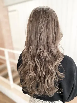 ミディアム カラー パーマ ヘアアレンジ RecheRche【池袋】所属・👑指名率No.1 👑坂口飛翔のヘアスタイル