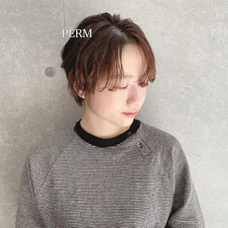 ショート 🧸レイヤーカット 🤎店長anju🪽のヘアスタイル