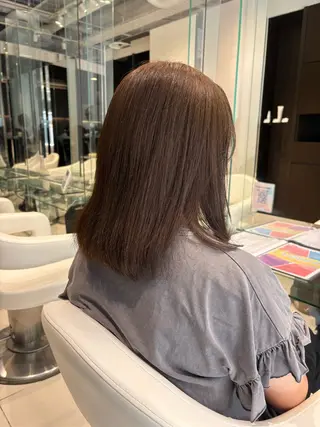 ミディアム 大河 由依のヘアスタイル