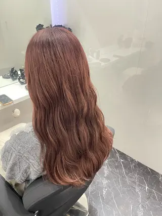 ロング カラー Blue所属・韓国ヘア🇰🇷 りさのヘアスタイル