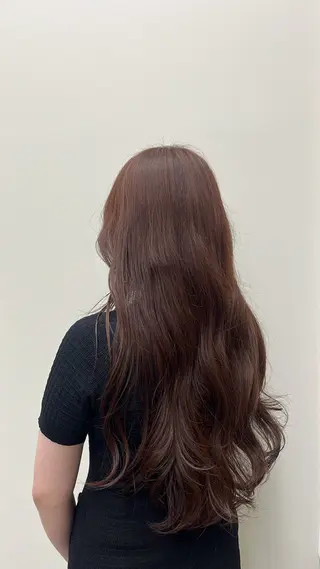 ロング カラー 愛 斗のヘアスタイル