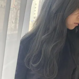 ロング カラー ORIKA 美容室のヘアスタイル