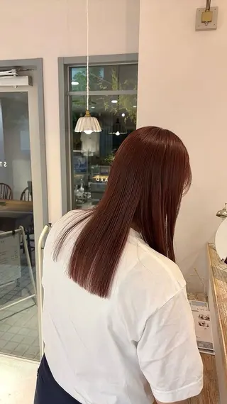 カラー yu- naのヘアスタイル