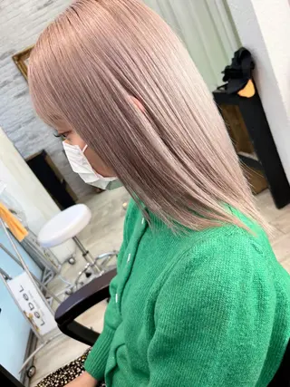 カラー 髪質改善カラー特化 ルイス奈良のヘアスタイル