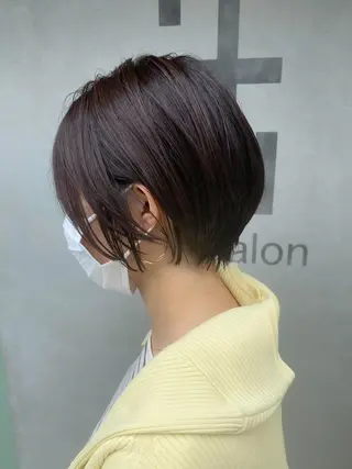 ショート カラー lmu by if所属・久保 亮太のヘアスタイル