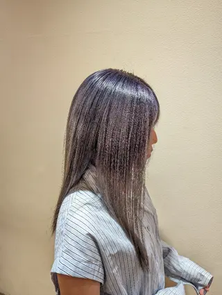 カラー ロング 種池 優太のヘアスタイル