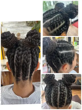 ロング B-W ⭐️REIKOのヘアスタイル