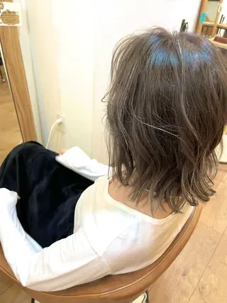 ショート カラー 📍欧米風/デ ザインNO.1/雅のヘアスタイル