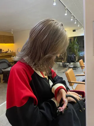 ミディアム カラー iroha/ n.w.h🎀のヘアスタイル