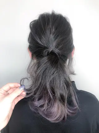 ロング AKANE 【zina新宿】のヘアスタイル