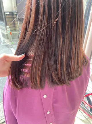 ロング カラー haruki所属・. nozomiのヘアスタイル