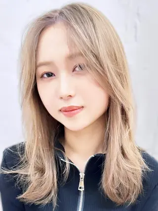 セミロング カラー 【店長】美髪ケア🌟 野沢綾馬のヘアスタイル