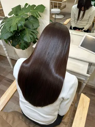 ロング 艶髪とアイラッシュ ❤️関根悠のヘアスタイル