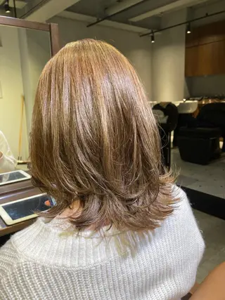 ミディアム カラー mit by tree吉祥寺所属・パーソナルカラー 美容師國分優太のその他イメージ