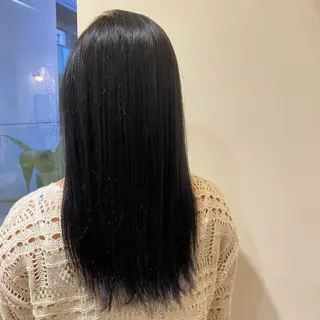 ロング カラー 桑原 りゆのヘアスタイル
