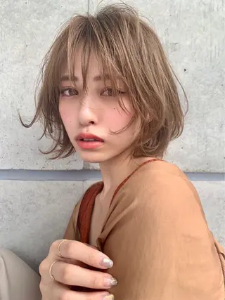 ミディアム カラー ❤️sai❤️ 山下❤️のヘアスタイル