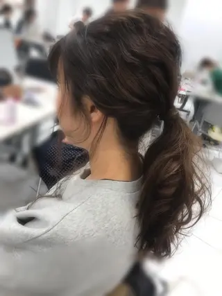 ヘアアレンジ 田丸 なつみのヘアスタイル