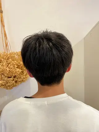 ショート 【本陣】カット モデル/朝岡 慧のヘアスタイル