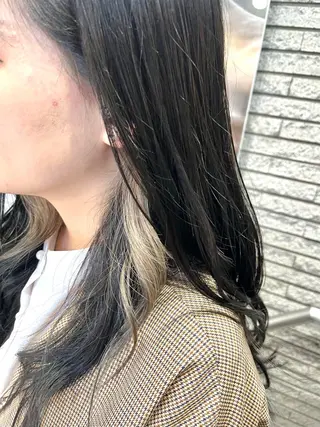 セミロング カラー hair resort 粋　dua所属・✂️美髪 kane✂️のヘアスタイル