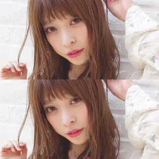 ミディアム カラー ヘアアレンジ 垢抜け案内人 鈴木聖矢✂️のヘアスタイル