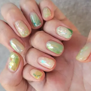 ネイル 🌲🌳🚪iiit o🌲🌳🌲のネイルデザイン