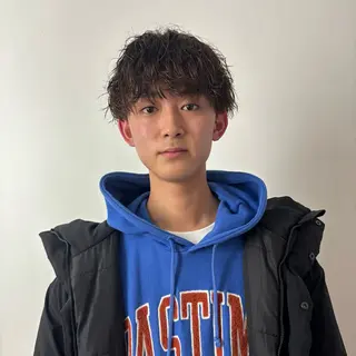 ショート パーマ メンズ men's/perm colorDaijuのヘアスタイル