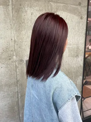 ミディアム 奥野 妃南のヘアスタイル