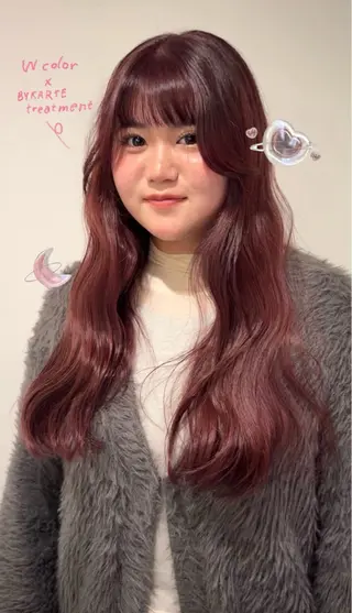 ロング カラー rizu　/ ボブ /中明度カラー🥨のヘアスタイル