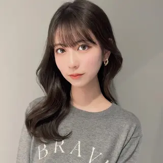 ロング 石山 洸平のヘアスタイル